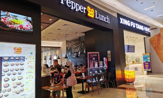 Pepper Lunchi Lippo Mall Kemang. Foto : Dewi / Gmaps
