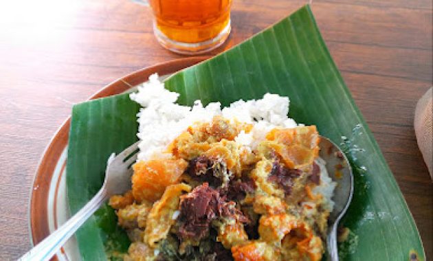 Gudeg enak bu christin semarang