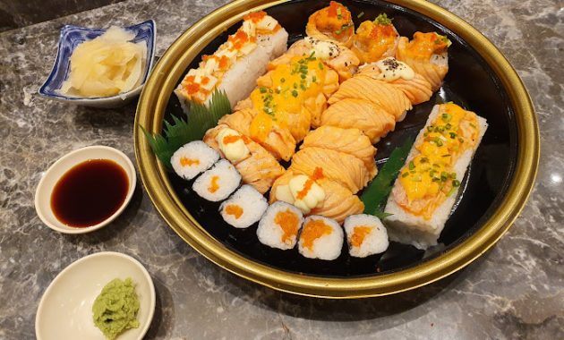 Menu sushi siap santap. Foto : Yoshua / Gmaps