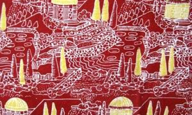 Batik Jawa Barat Motif Bosscha. Foto : Balareabatikjabar.org